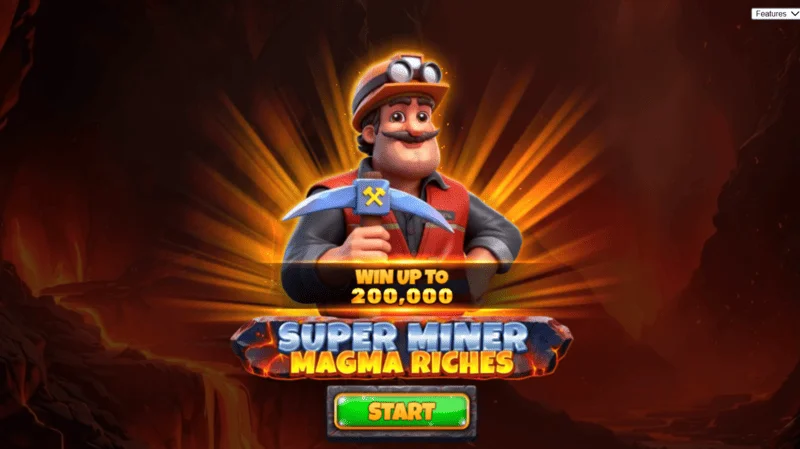 Super Miner - Magma Riches - loading screen